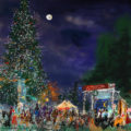 Live iPad Painting at the<br>Menlo Park Holiday Tree Lighting