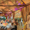 Painting the Scene<br>Dinner at the Vineyard